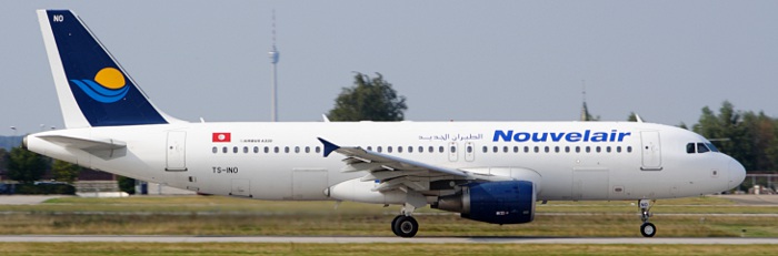 TS-INO - Nouvelair Airbus A320