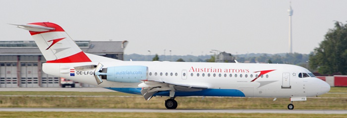 OE-LFQ - Austrian Airlines Fokker 70