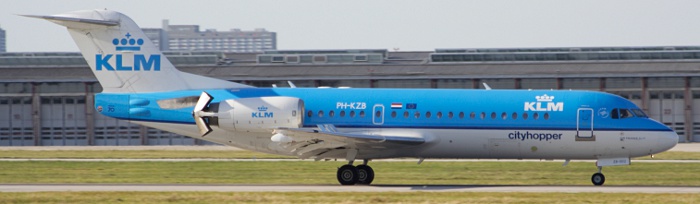 PH-KZB - KLM cityhopper Fokker 70