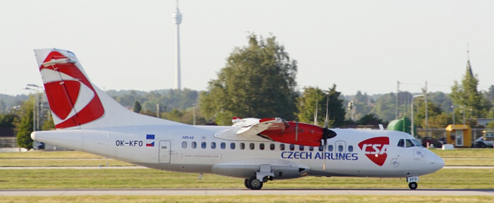 OK-KFO - Czech Airlines ATR 42-500