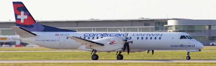 HB-IZG - Darwin Airline Saab 2000