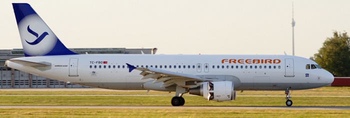 TC-FBO - Freebird Airlines Airbus A320