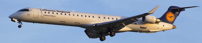 D-ACKG - Lufthansa CityLine Bombardier CRJ900