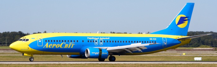 UR-KIV - AeroSvit Airlines Boeing 737-400