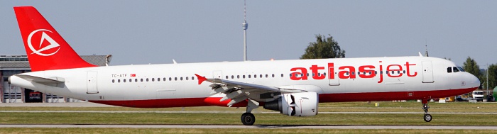 TC-ATF - Atlasjet Airbus A321