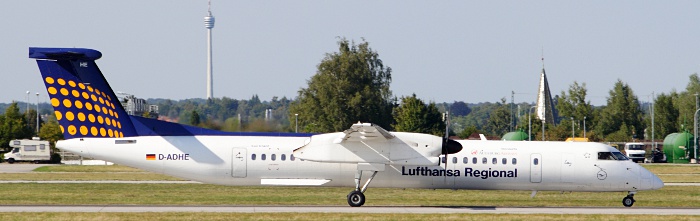 D-ADHE - Augsburg Airways Dash 8Q-400