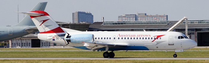 OE-LFJ - Austrian Airlines Fokker 70