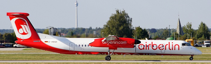 D-ABQE - Air Berlin op. by LGW Dash 8Q-400
