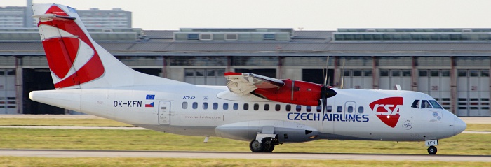 OK-KFN - Czech Airlines ATR 42-500