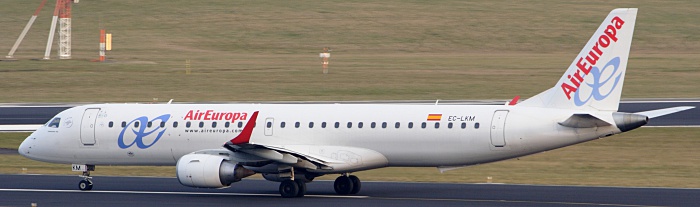 EC-LKM - Air Europa Embraer 195