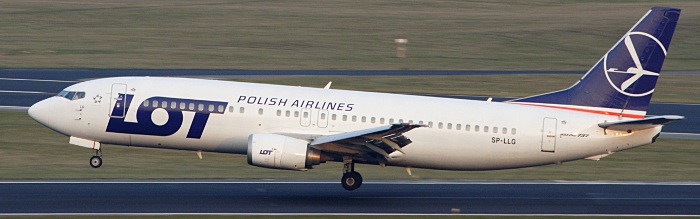 SP-LLG - LOT Boeing 737-400