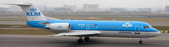PH-KZH - KLM cityhopper Fokker 70