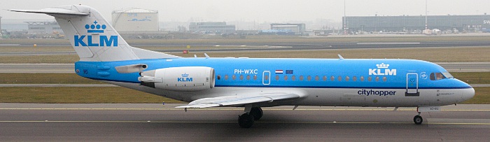 PH-WXC - KLM cityhopper Fokker 70
