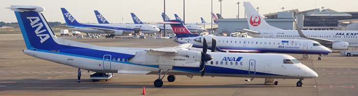 JA850A - ANA Wings Dash 8Q-400