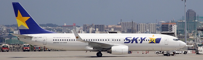 JA73ND - Skymark Boeing 737-800