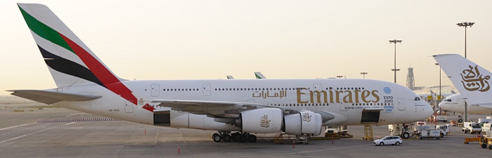A6-EDU - Emirates Airbus A380-800