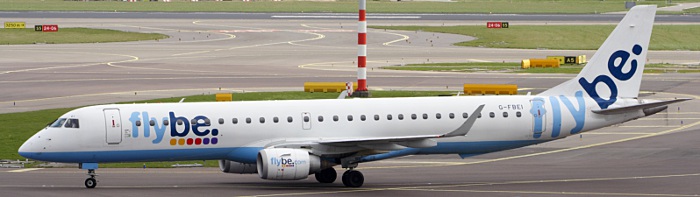 G-FBEI - Flybe Embraer 195