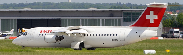 HB-IXS - Swiss European Air Lines Avro RJ100