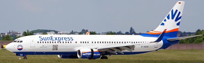 D-ASXE - SunExpress Deutschland Boeing 737-800