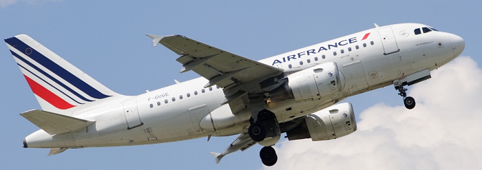 F-GUGE - Air France Airbus A318