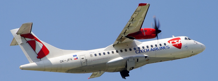 OK-JFK - Czech Airlines ATR 42-500