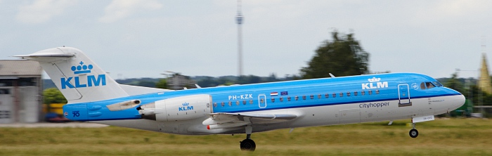 PH-KZK - KLM cityhopper Fokker 70