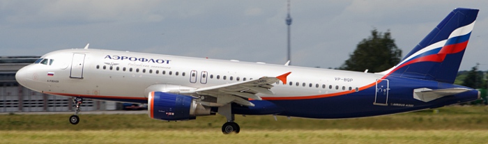 VP-BQP - Aeroflot Airbus A320