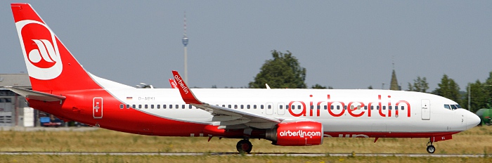 D-ABKI - Air Berlin Boeing 737-800