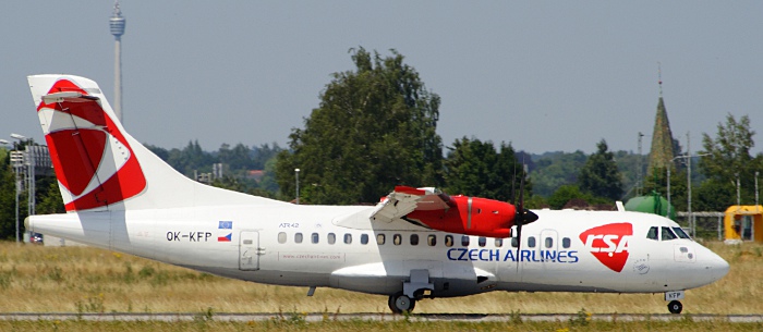 OK-KFP - Czech Airlines ATR 42-500