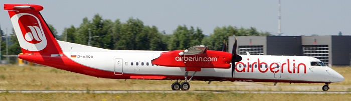 D-ABQA - Air Berlin op. by LGW Dash 8Q-400