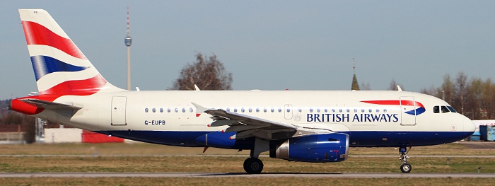 G-EUPB - British Airways Airbus A319