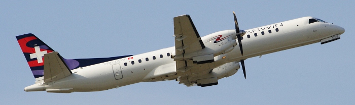 HB-IZW - Darwin Airline Saab 2000