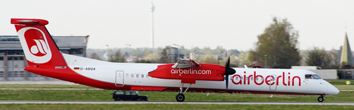 D-ABQA - Air Berlin op. by LGW Dash 8Q-400