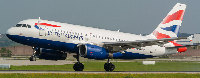 G-EUPW - British Airways Airbus A319