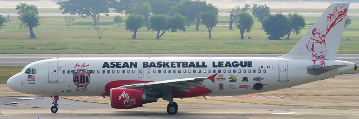 9M-AFE - AirAsia Airbus A320