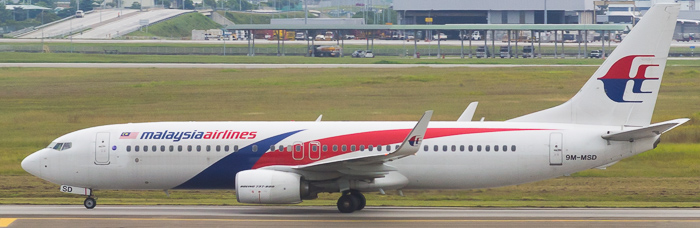 9M-MSD - Malaysia Airlines Boeing 737-800