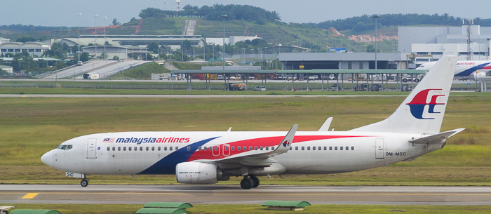 9M-MSC - Malaysia Airlines Boeing 737-800