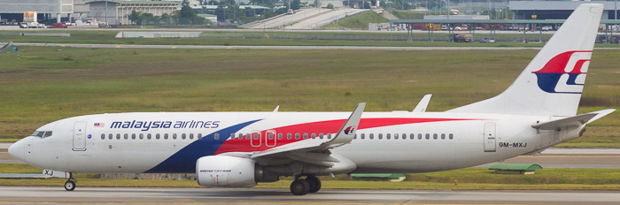 9M-MXJ - Malaysia Airlines Boeing 737-800