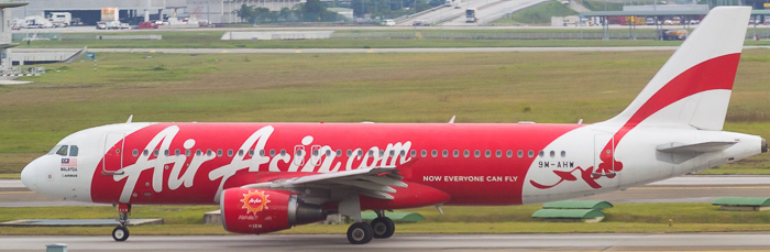 9M-AHW - AirAsia Airbus A320