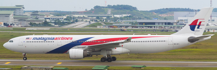 9M-MTI - Malaysia Airlines Airbus A330-300