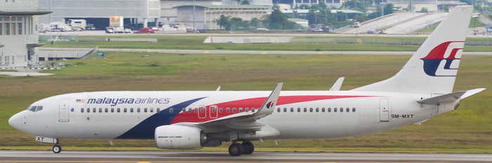 9M-MXT - Malaysia Airlines Boeing 737-800