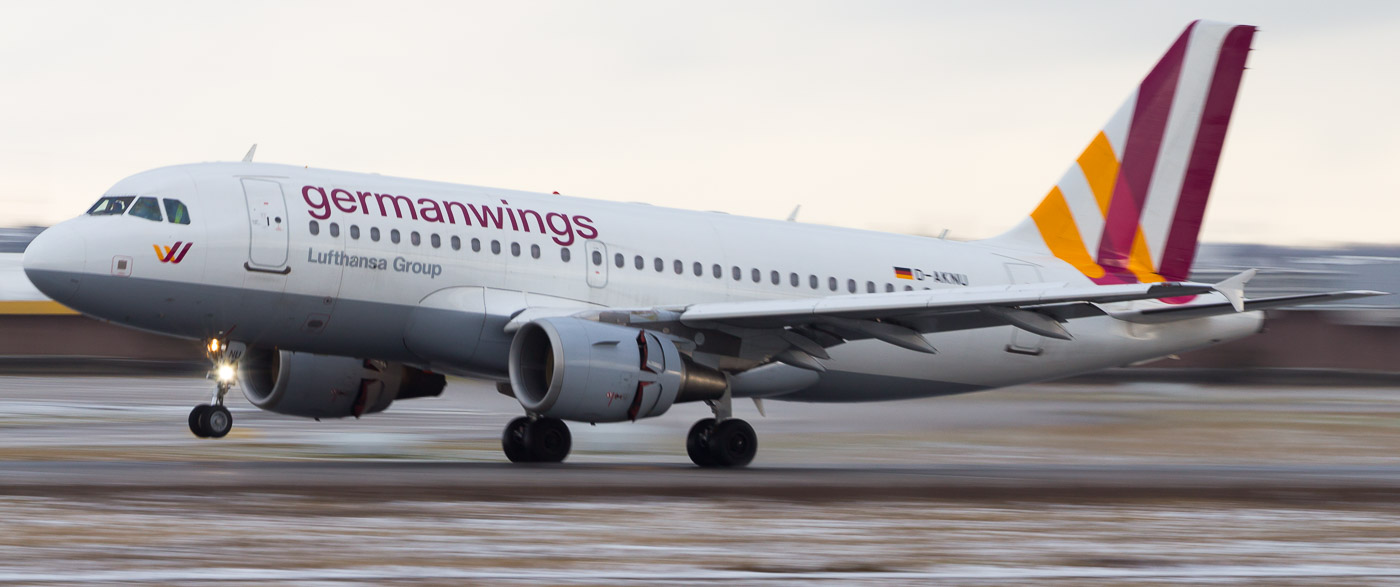 D-AKNU - Germanwings Airbus A319