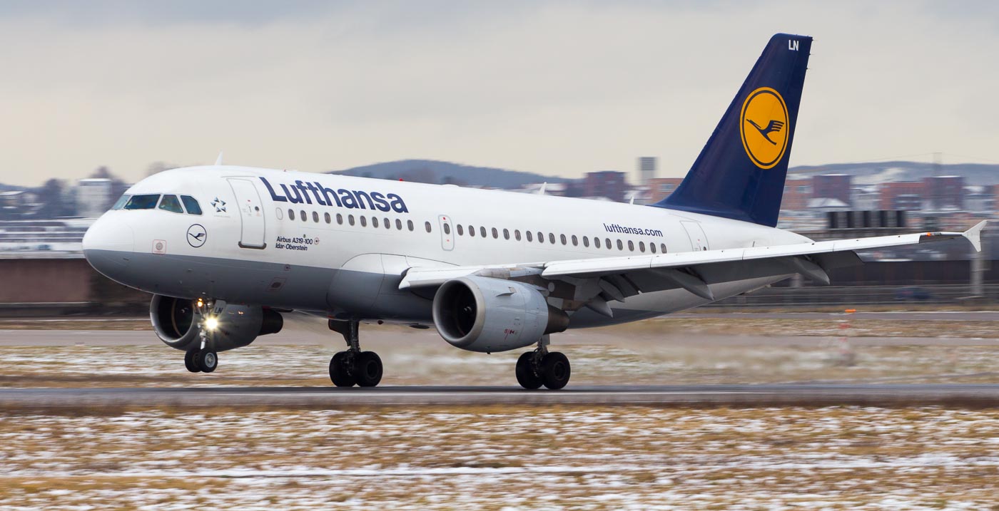 D-AILN - Lufthansa Airbus A319