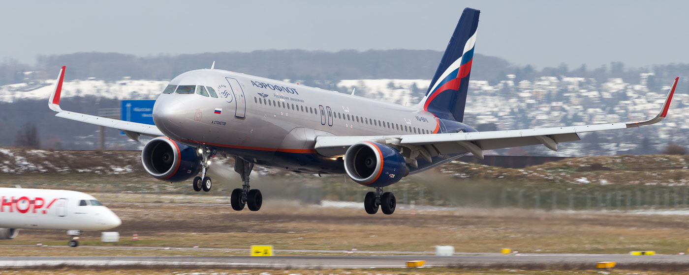 VQ-BPV - Aeroflot Airbus A320