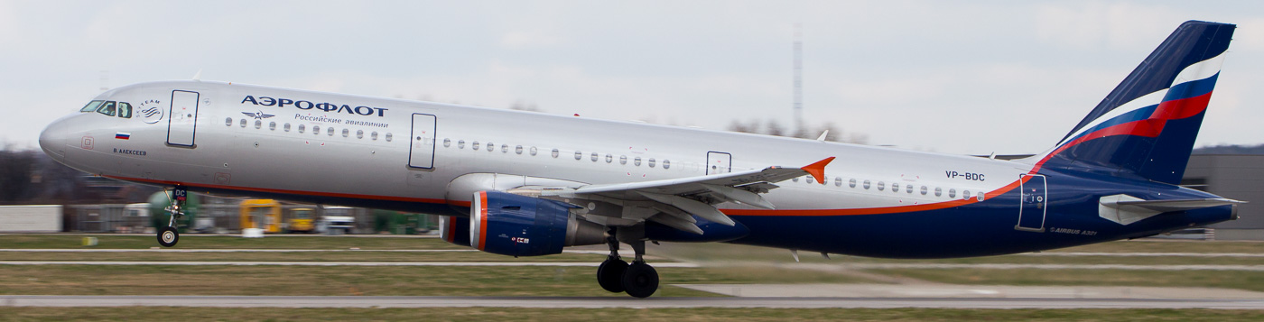 VP-BDC - Aeroflot Airbus A321
