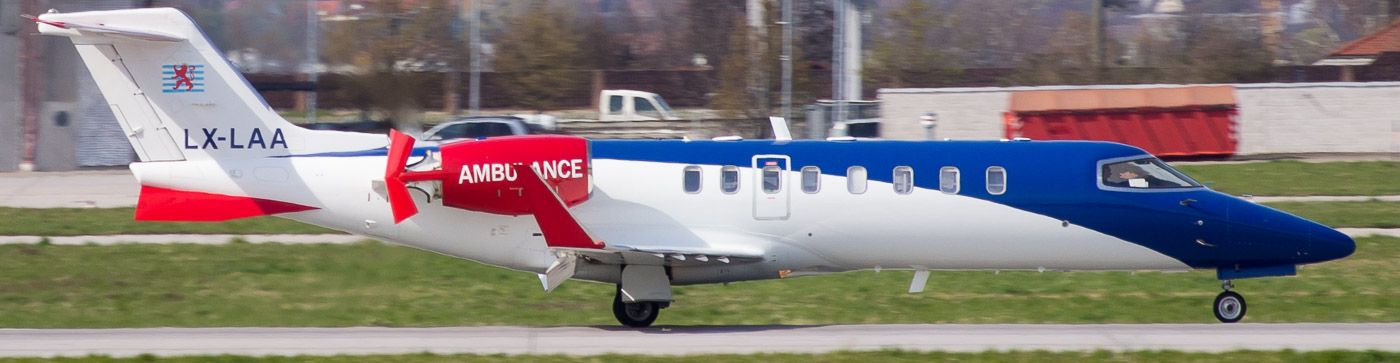 LX-LAA - ? Learjet