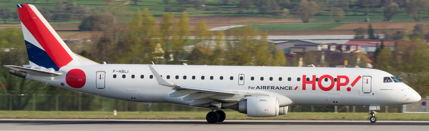 F-HBLI - HOP! Embraer 190