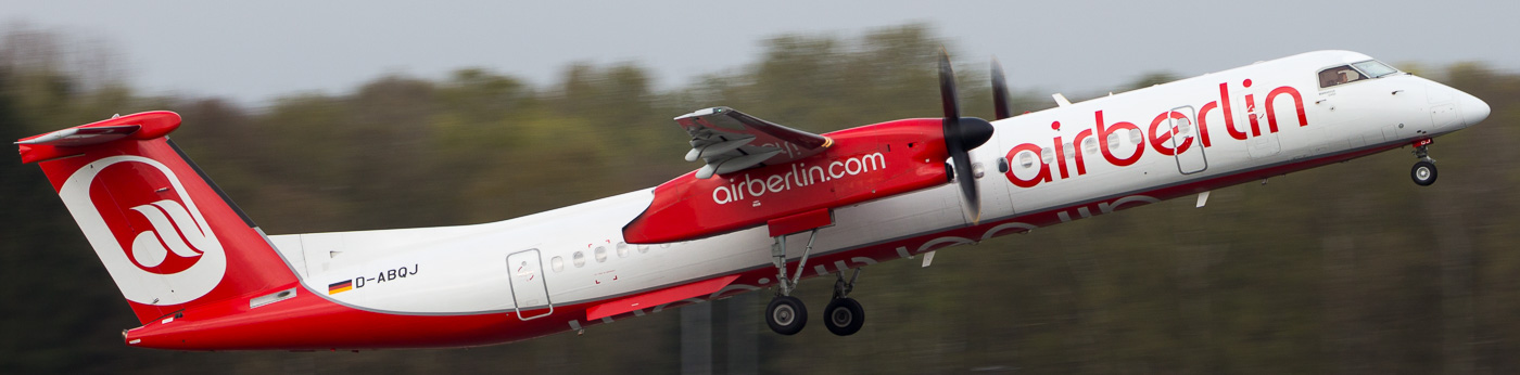 D-ABQJ - Air Berlin op. by LGW Dash 8Q-400