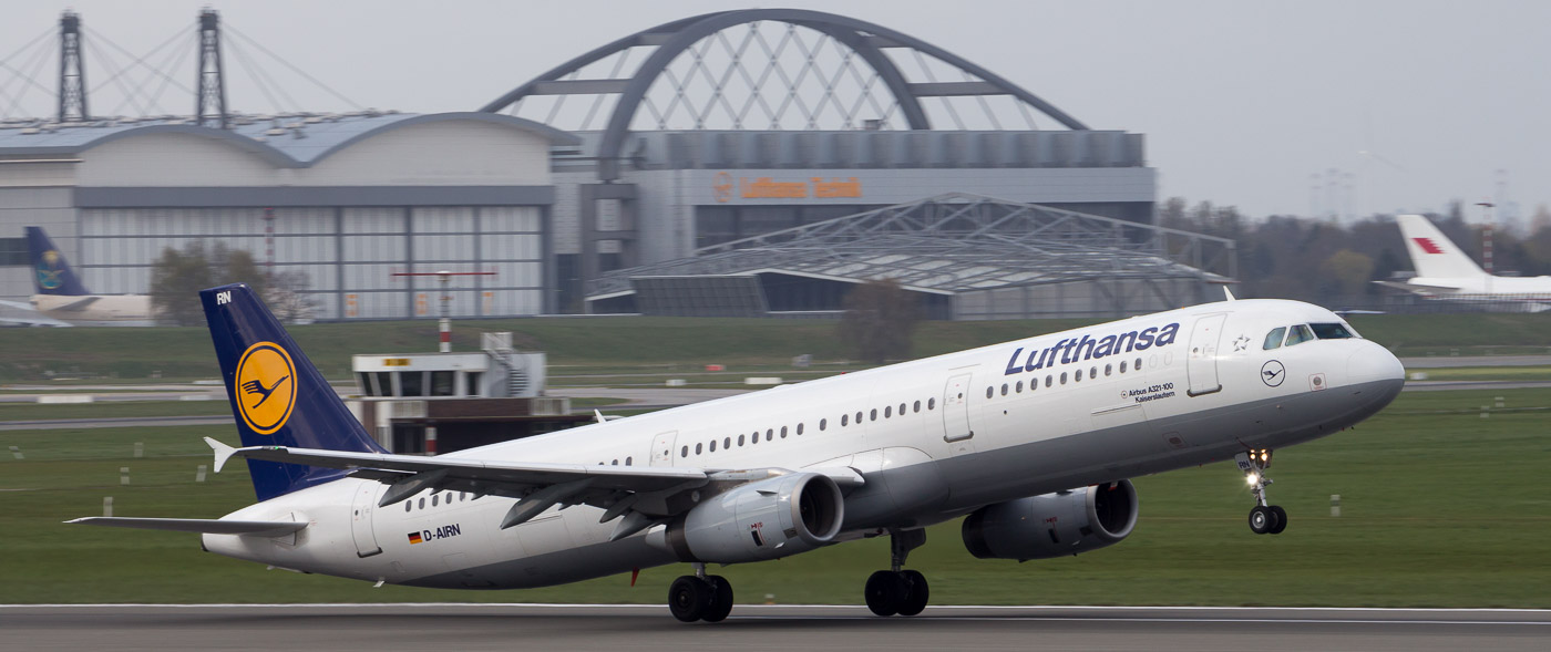D-AIRN - Lufthansa Airbus A321