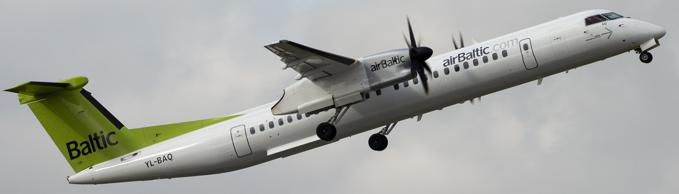 YL-BAQ - airBaltic Dash 8Q-400